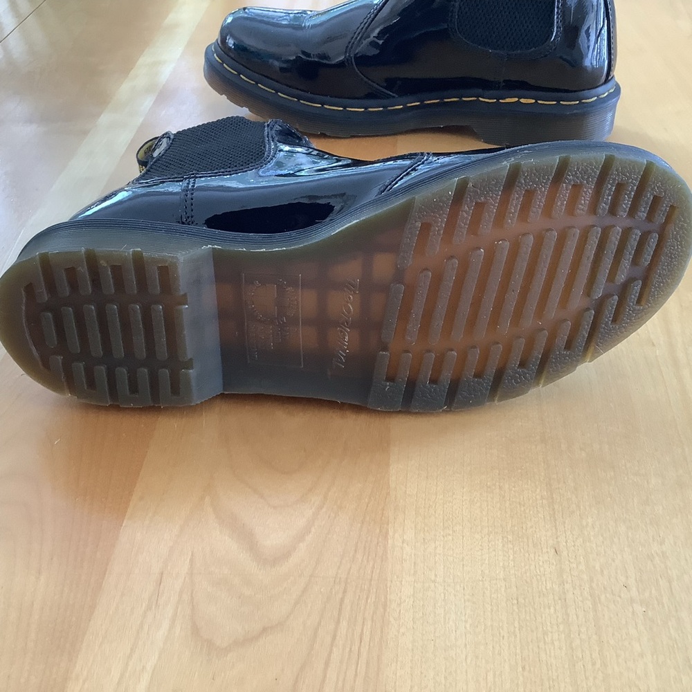 Dr. Martens Patent Leather Chelsea Boots - Picture 2 of 11
